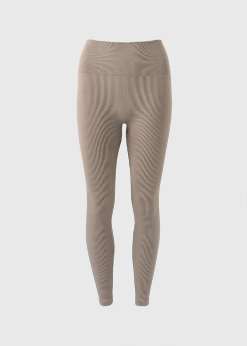Nude Seam Free Leggings - Small Image 2