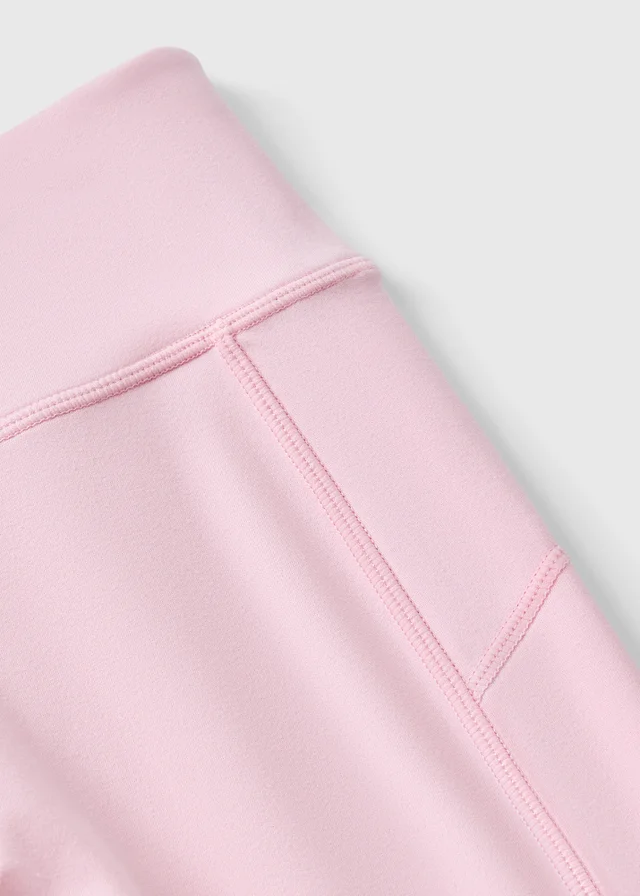 Girls Light Pink Soft Touch Leggings (7-15yrs)