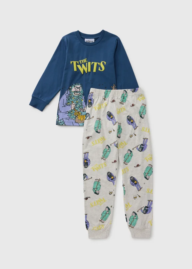 The Twits Kids Blue Pyjama Set (1-7yrs)