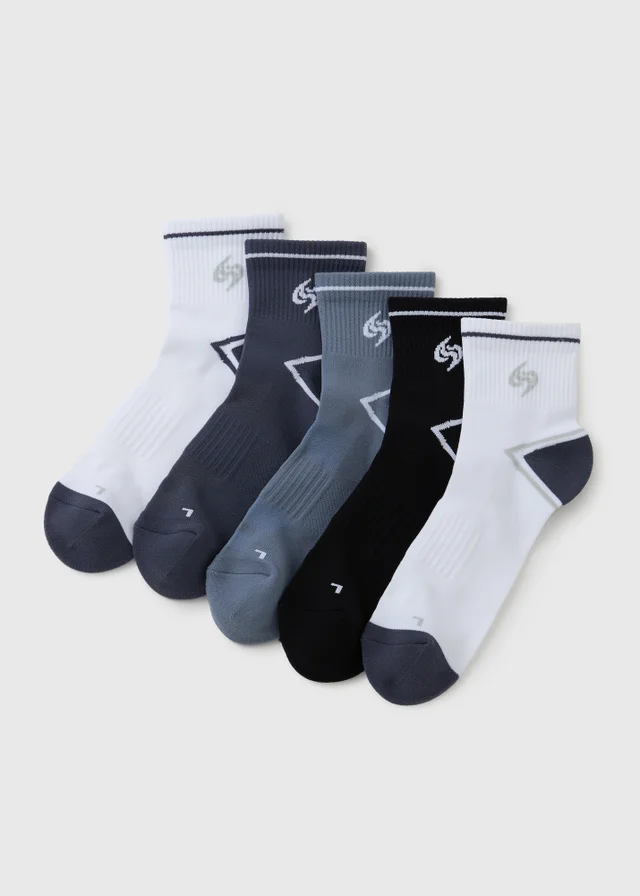 Souluxe 5 Pack Multi Sports Socks