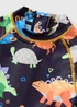 Boys Black Dino Surf Suit (1-7yrs) - 1 to 1 half years Image 2
