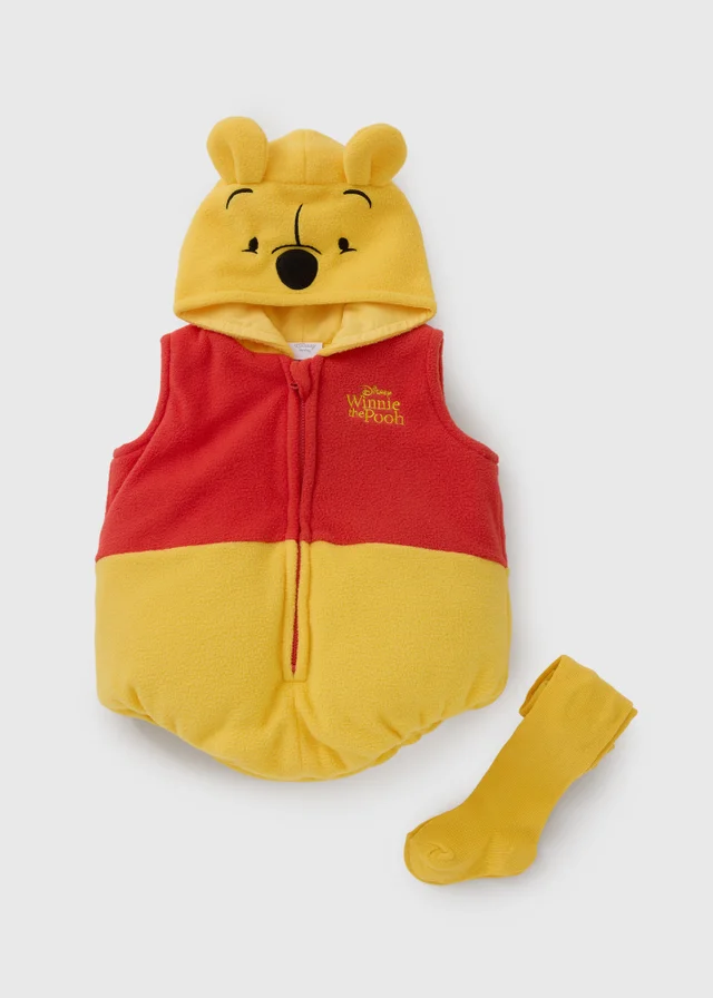 Winnie The Pooh Baby Yellow Padded Suit Set (Newborn-23mths)