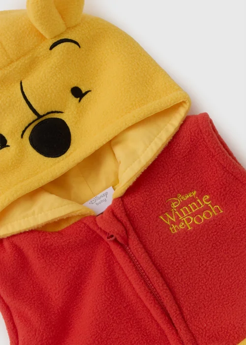 Winnie The Pooh Baby Yellow Padded Suit Set (Newborn-23mths) - Age 6 - 9 Months Image 2