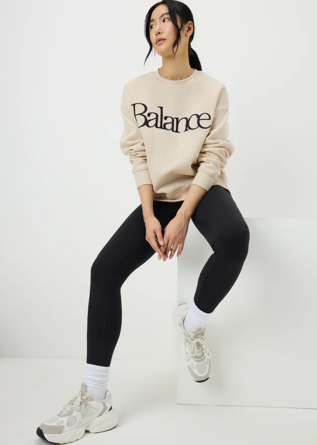 Cream Balance Sweatshirt