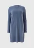 Blue Cosy Mini Dress - 8 Image 2