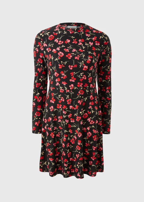 Red Ditsy Supersoft Mini Dress - 26 Image 4