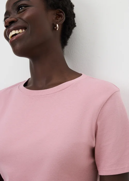 Warm Pink Fitted T-Shirt - Size 10 Image 2