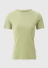 Olive Fitted T-Shirt - Size 8 Image 4