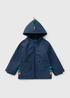 Boys Navy Dinosaur Raincoat (1-7 Years) - 1 to 1 half years Image 1