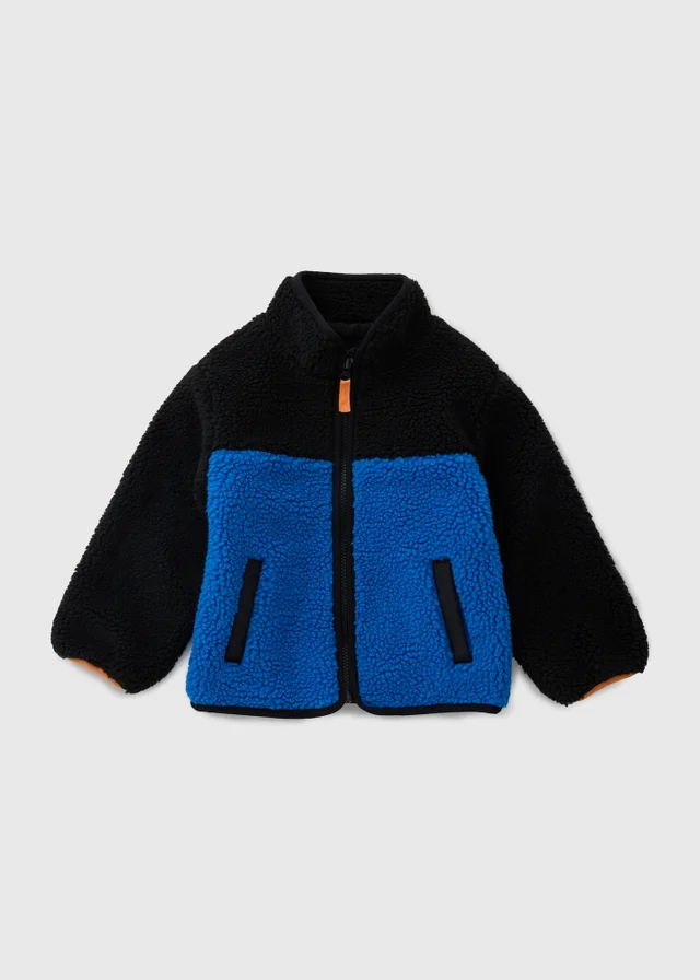 Boys Multicolour Borg Jacket (1-7yrs)