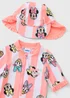 Disney Girls Pink Minnie & Daisy Surf Suit & Hat Set (6mths-5yrs) - Age 6 - 9 Months Image 2