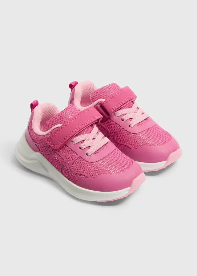 Girls Pink Sports Trainers (Younger 4-12)