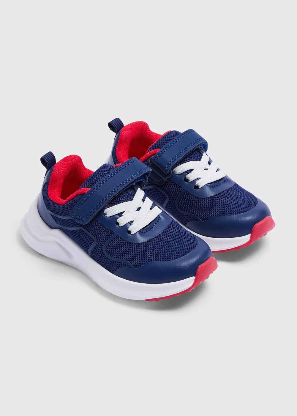 Boys Blue Sports Trainers (Younger 4-12) - Size 4 Infants Image 1