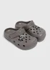 Boys Grey Gamer Clogs (Younger 4/5-Older 5/6) - Size 4 -5 infants Image 1