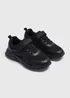 Kids Black Sport Trainers (Younger 10-Older 6) - Size 10 Infants Image 1