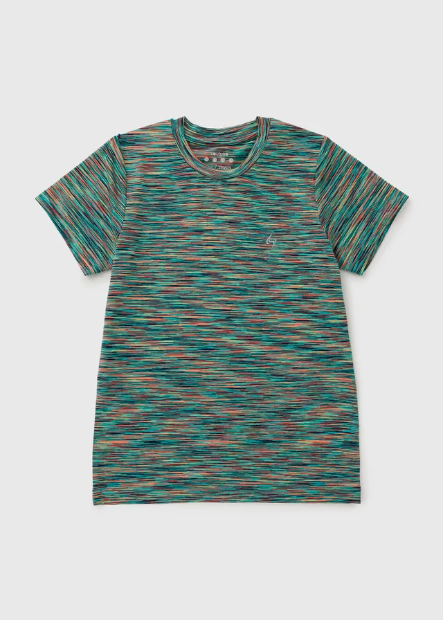 Souluxe Boys Multicolour Space Dye T-Shirt (7-15yrs)