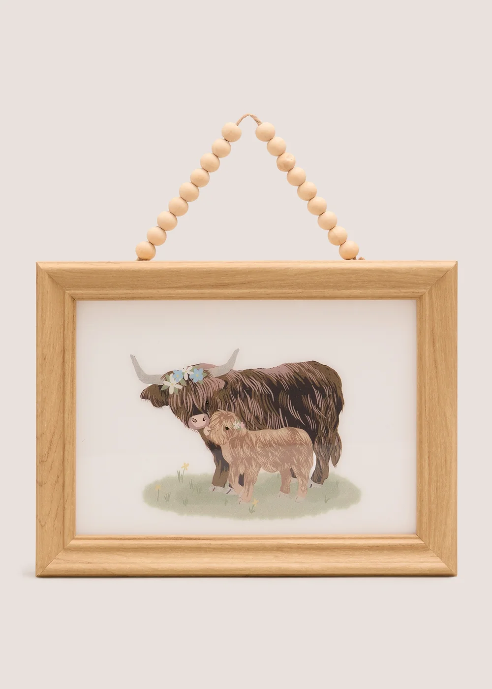 Highland Cow Wall Art Image 1