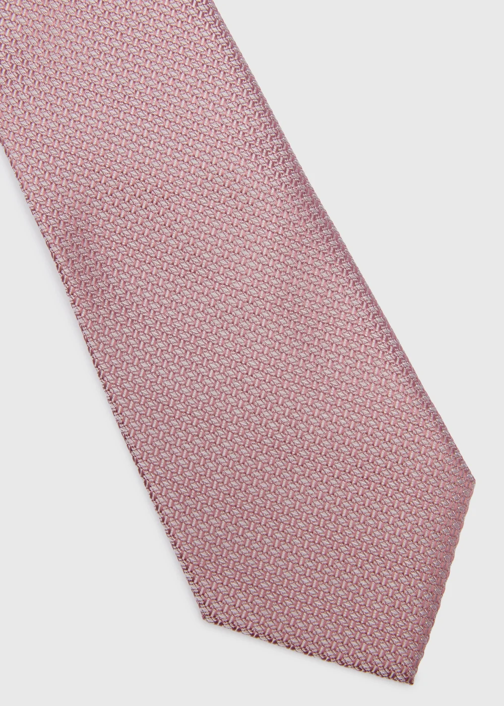 Taylor & Wright Pink Textured Tie - One Size Image 2