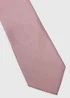 Taylor & Wright Pink Textured Tie - One Size Image 2