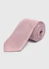 Taylor & Wright Pink Textured Tie - One Size Image 1