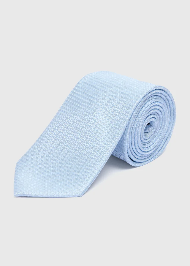 Taylor & Wright Light Blue Textured Tie