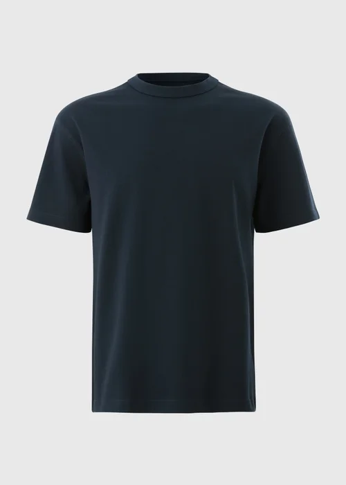 Navy Heavy Weight T-Shirt - Small Image 4