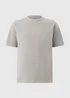 Grey Heavyweight T-Shirt - Small Image 4