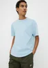 Light Blue Heavy Weight T-Shirt - Small Image 1