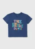 Boys Navy Birthday Dude T-Shirt (1-7yrs) - 1 to 1 half years Image 1