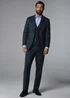 Taylor & Wright Albury Navy Birdseye Regular Fit Suit Jacket - 34 Chest Short Image 2