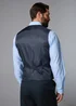Taylor & Wright Albury Navy Birdseye Suit Waistcoat - Extra small Image 4