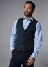 Taylor & Wright Albury Navy Birdseye Suit Waistcoat - Extra small Image 1