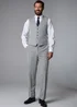 Taylor & Wright Ashford Grey Birdseye Regular Fit Suit Trousers - 26 Waist 29 Leg Image 1