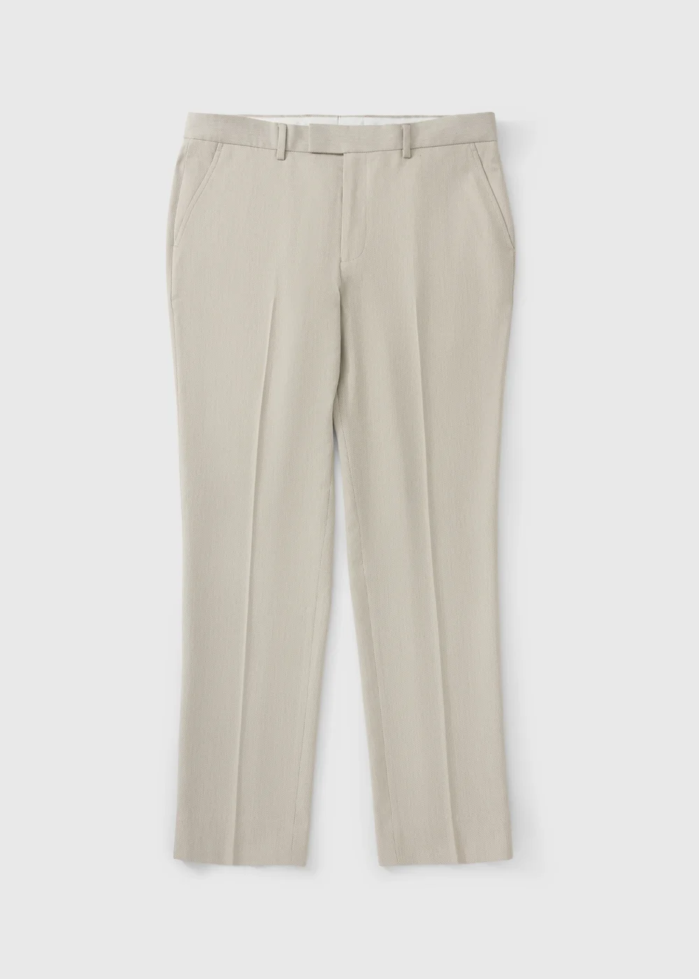 Taylor & Wright Fairmont Stone Texture Slim Fit Suit Trouser - 26 Waist 29 Leg Image 5