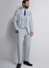 Taylor & Wright Dalton Grey Tailored Fit Suit Jacket - 34 Chest Short Image 2