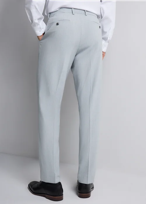 Taylor & Wright Dalton Grey Tailored Fit Suit Trousers - 26 Waist 29 Leg Image 2