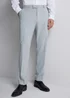 Taylor & Wright Dalton Grey Tailored Fit Suit Trousers - 26 Waist 29 Leg Image 1