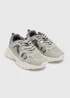 Kids Grey Chunky Trainers (Younger 10-Older 6) - Size 10 Infants Image 1