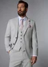 Taylor & Wright Elwood Grey Check Tailored Fit Suit Jacket - 34 Chest Short Image 1
