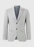 Taylor & Wright Elwood Grey Check Tailored Fit Suit Jacket - 34 Chest Short Image 5