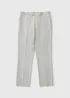 Taylor & Wright Elwood Grey Tailored Check Suit Trousers - 28 Waist 31 Leg Image 5