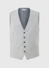 Taylor & Wright Elwood Grey Check Waistcoat - Extra small Image 5