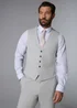 Taylor & Wright Elwood Grey Check Waistcoat - Extra small Image 1