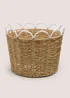 Woven Scalloped Edge Planter Image 1