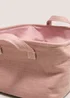 Pink Soft Storage Basket Image 2