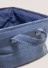 Blue Soft Storage Basket Image 2