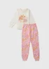 Girls Pink Eid Pyjama Set (1-13yrs) - Age 4 - 5 Years Image 1