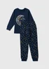 Boys Navy Eid Matching Family Pyjama Set (1-13yrs) - 1 to 1 half years Image 1