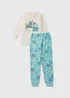 Boys Blue Eid Pyjama Sets (1-13yrs) - Age 10 Years Image 1