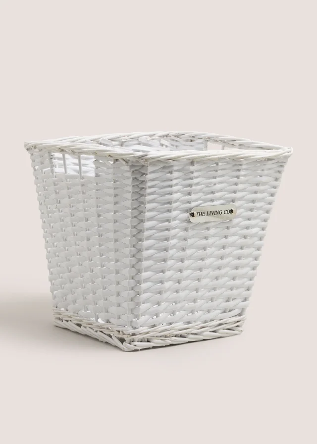 White Living Co Basket
